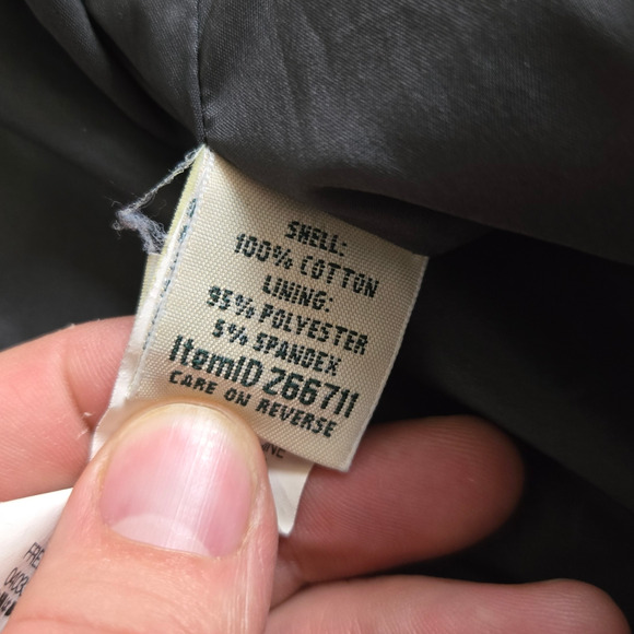 L L Bean Gray Brushed Flannel Classic Bootcut Flare Dress Pants Trousers Size 4P - Picture 5 of 7